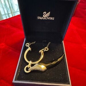 RARE Swarovski Claw Necklace